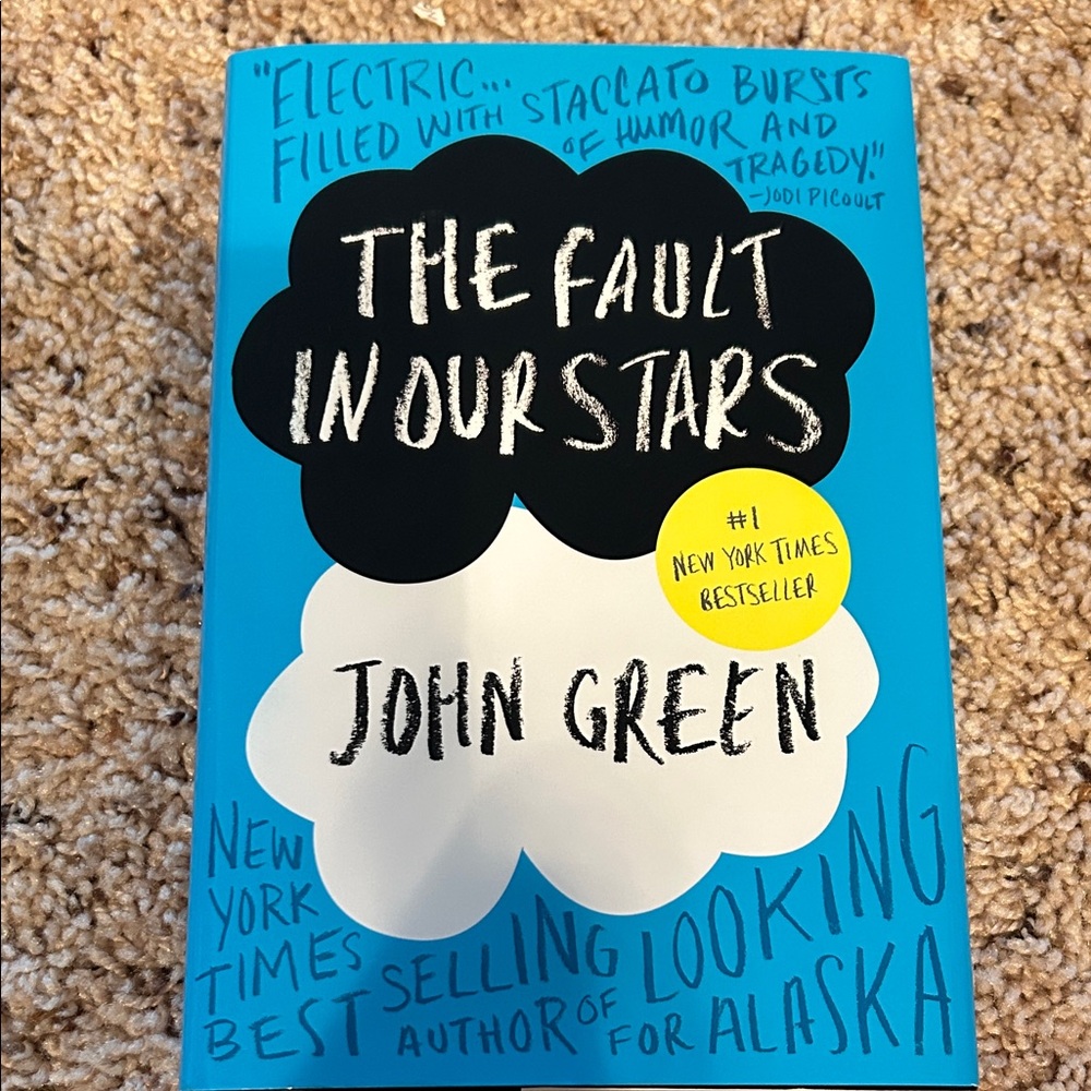 The Fault in Our Stars Hardcover Book